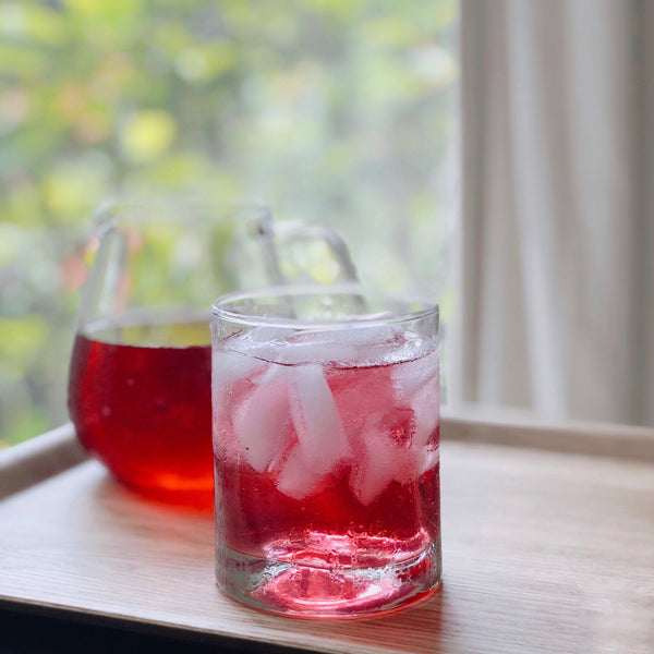 Hibiscus Iced Tea In The Afternoon